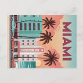 Miami, Florida Postkarte (Vorderseite)