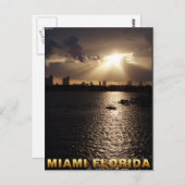 Miami, Florida Postkarte (Vorne/Hinten)