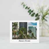 Miami Florida Postkarte (Stehend Vorderseite)