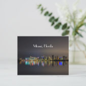 Miami, Florida Postkarte (Stehend Vorderseite)