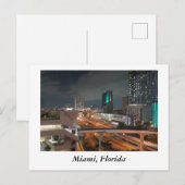 Miami Florida Postkarte (Vorne/Hinten)