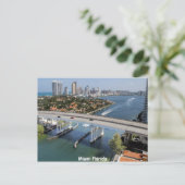 Miami ,Florida Postkarte (Stehend Vorderseite)