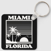 Miami, Florida Schlüsselanhänger (Rückseite)