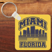 Miami, Florida Schlüsselanhänger (Vorderseite)