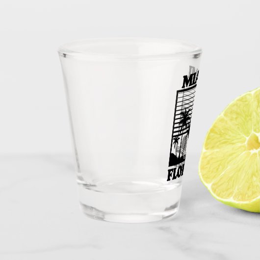 Miami, Florida Schnapsglas (Links)