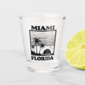 Miami, Florida Schnapsglas (Vorderseite)