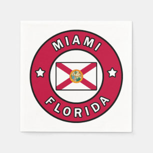 Miami Florida Serviette