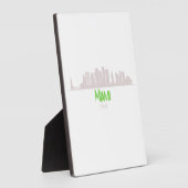 Miami, Florida Skyline Fotoplatte (Seite)