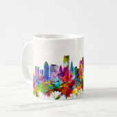 Miami Florida Skyline Kaffeetasse (Vorderseite Links)