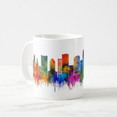 Miami Florida Skyline Kaffeetasse (Vorderseite Links)