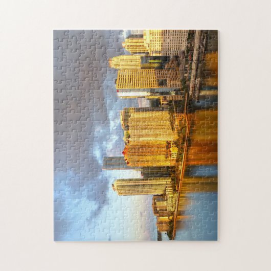 Miami Florida Skyline. Puzzle (Vertikal)