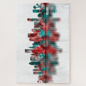 Miami Florida Skyline Puzzle (Vertikal)