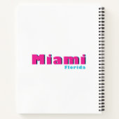 Miami, Florida Spiral Notebook Notizblock (Rückseite)