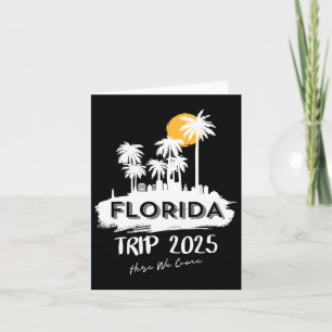 Miami Florida Strandurlaub 2025 Wir Kommen Passend Karte