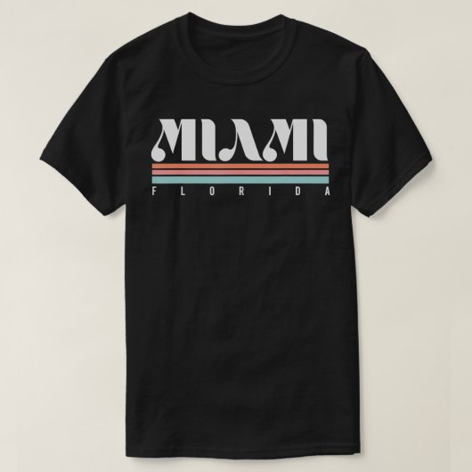 Miami Florida T-Shirt (Design vorne)