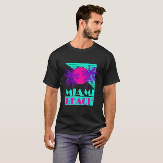 Miami Florida T-Shirt (Vorne ganz)
