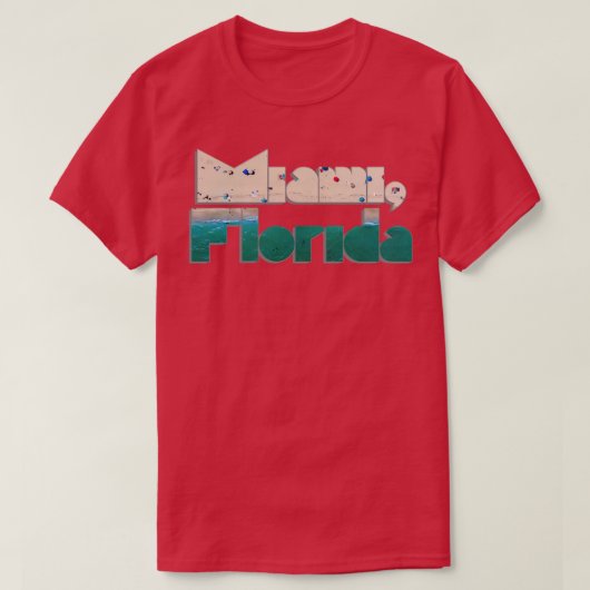 Miami Florida T-Shirt (Design vorne)