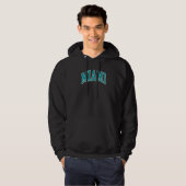 Miami Florida Throwback Classic Hoodie (Vorne ganz)