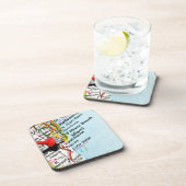 Miami, Florida Untersetzer (Rechte Seite)