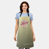 Miami Florida USA Koch Restaurant Koch Apro Schürze (Getragen)