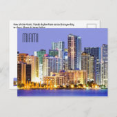 Miami, Florida, USA Postkarte (Vorne/Hinten)