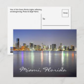 Miami, Florida, USA Postkarte (Vorne/Hinten)
