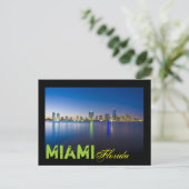 Miami, Florida, USA Postkarte (Stehend Vorderseite)