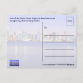 Miami, Florida, USA Postkarte (Rückseite)
