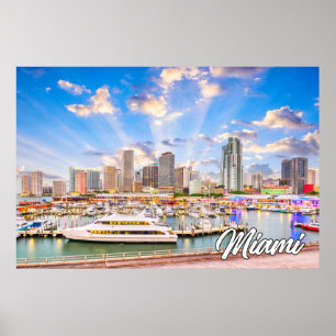 Miami, Florida, Vereinigte Staaten Poster