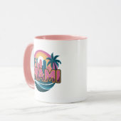 Miami Florida Vereinigte Staaten Tasse (Vorderseite Links)