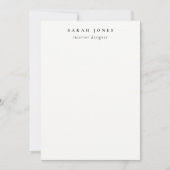 Miami Florida Wasserfarbenpalme Landschaft Mitteilungskarte (Vorderseite)