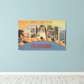 Miami, FloridaGroße BriefszenenMiami, FL 2 Leinwanddruck (Insitu (Holzboden))