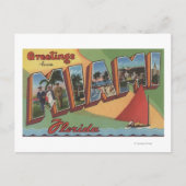 Miami, FloridaGroße BriefszenenMiami, FL 2 Postkarte (Vorderseite)