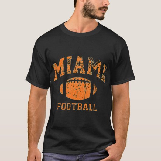 Miami Football funny T-Shirt (Vorderseite)