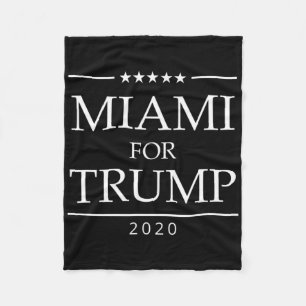 Miami Für Trump Wähle Präsident Spanisch Lateiname Fleecedecke