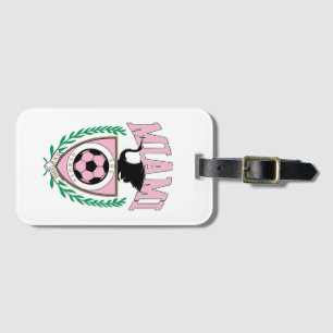 Miami Fußball-Varsity-Stil  Gepäckanhänger
