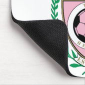 Miami Fußball Varsity-Stil Mousepad (Ecke)