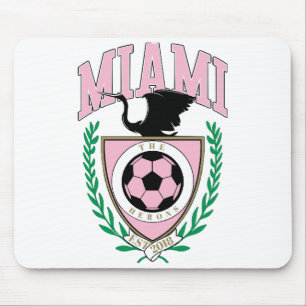 Miami Fußball Varsity-Stil  Mousepad