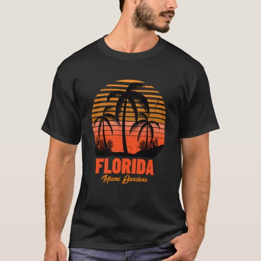 Miami Gardens Florida T-Shirt (Vorderseite)