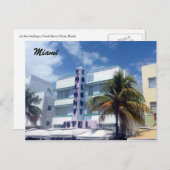 Miami-Geschichte Postkarte (Vorne/Hinten)