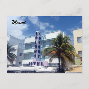 Miami-Geschichte Postkarte