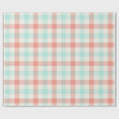 Miami Gingham - Wrapping Paper Geschenkpapier (Flach)