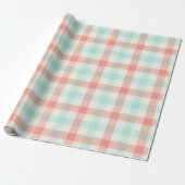 Miami Gingham - Wrapping Paper Geschenkpapier (Ungerollt)