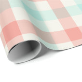 Miami Gingham - Wrapping Paper Geschenkpapier (Rolleneckpunkt)