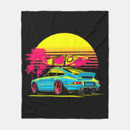 MIAMI GT SOMMER VIBES FLEECEDECKE