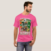 Miami Hurricanes Black Back 2 Back State Champs gi T-Shirt (Vorne ganz)