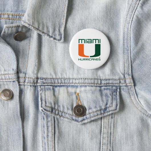 Miami Hurricanes Button (Beispiel)