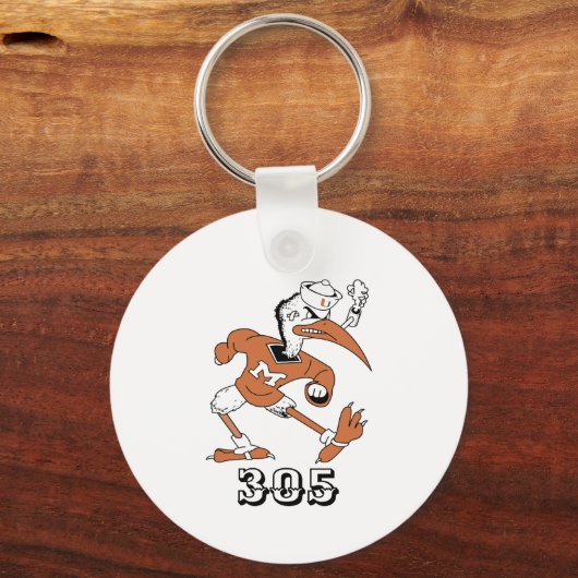 Miami Hurricanes Schlüsselanhänger (Rückseite)