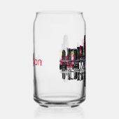 Miami in Graffiti mit Monogramm Dosenglas (Rechts)