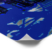 Miami in Graffiti Poster (Ecke)